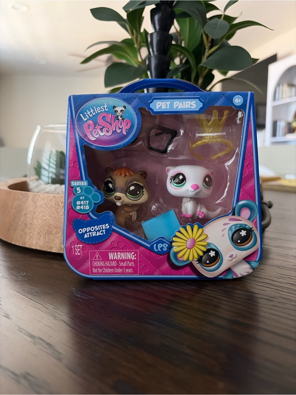 Littlest Pet Shop, Series 5, Pet Pairs Sets- Opposites Attract